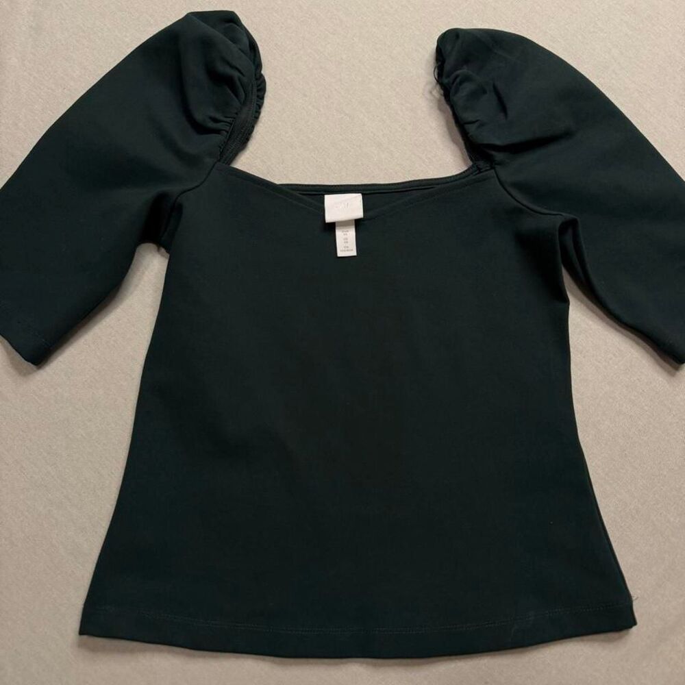 H-m Women's Green Blouse